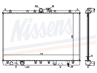 Koeler, motorkoeling - origineel mitsubishi space wagon (n9_w, n8_w)  winparts