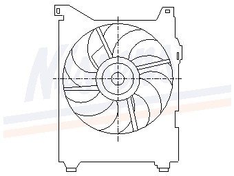 Ventilator, condensator airconditioning hyundai trajet (fo)  winparts