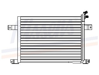 Condensator, airconditioning jeep wrangler i (yj, sj_)  winparts