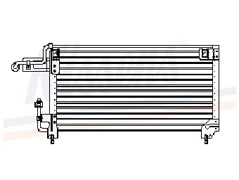 Condensator, airconditioning ford usa probe ii (ecp)  winparts