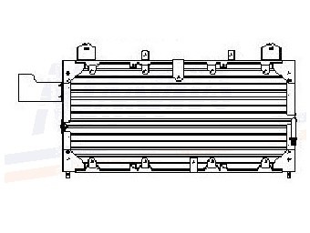 Foto van Condensator, airconditioning land rover range rover i (ae, an, haa, hab, ham, hbm, re, rn) via winparts