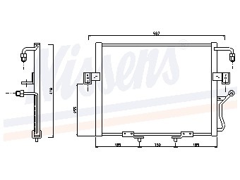 Foto van Condensator, airconditioning kia sportage (k00) via winparts