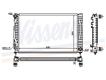 Foto van Koeler, motorkoeling - origineel volkswagen passat (3b2) via winparts