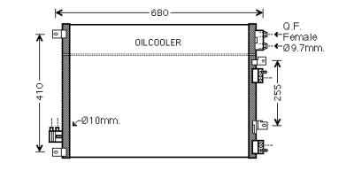 Condensor 300c 27i/35i/57i vanaf '03 chrysler 300 c (lx)  winparts