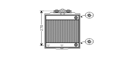 Foto van Radiateur bmw f01/02 (7) 30i at vanaf '08 bmw 7 (f01, f02, f03, f04) via winparts