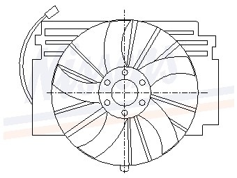Ventilator, condensator airconditioning bmw x5 (e53)  winparts