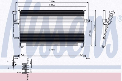 Foto van Condensator, airconditioning volvo s40 i (vs) via winparts