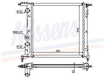 Foto van Radiateur universeel via winparts