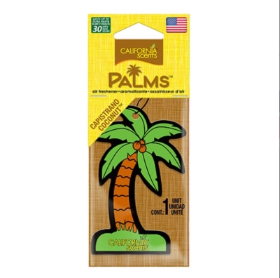 Foto van California scents luchtverfrisser paper palms capistrano coconut universeel via winparts