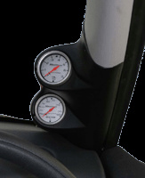 Rgm a-pillarmount rechts - 2x 52mm - bmw 3-serie e36 coupe - zwart (abs) bmw 3 cabriolet (e36)  winparts