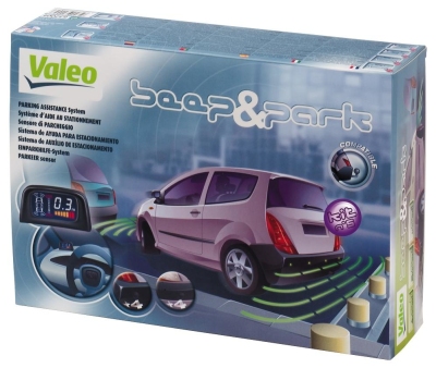 Reversing system beep&park kit 5 (display/buzzer) universeel  winparts