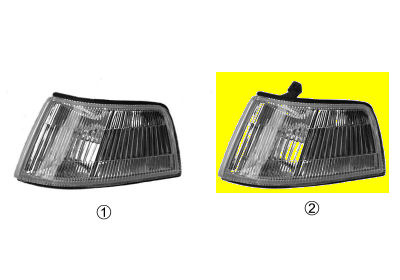 Foto van Standlicht rechts 90+ naast koplamp volkswagen sharan (7m8, 7m9, 7m6) via winparts