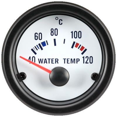 Performance instrument wit watertemperatuur 40-120c 52mm universeel  winparts
