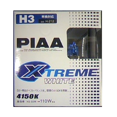 Piaa xtreme white halogeen lampen h3 universeel  winparts