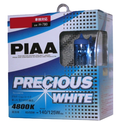 Foto van Piaa precious white h4 halogeen lampen universeel via winparts