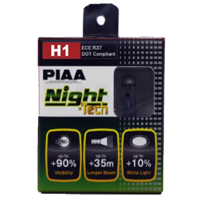 Foto van Piaa night tech h1 halogeen lampen universeel via winparts