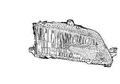 Koplamp rechts peugeot 306 hatchback (7a, 7c, n3, n5)  winparts